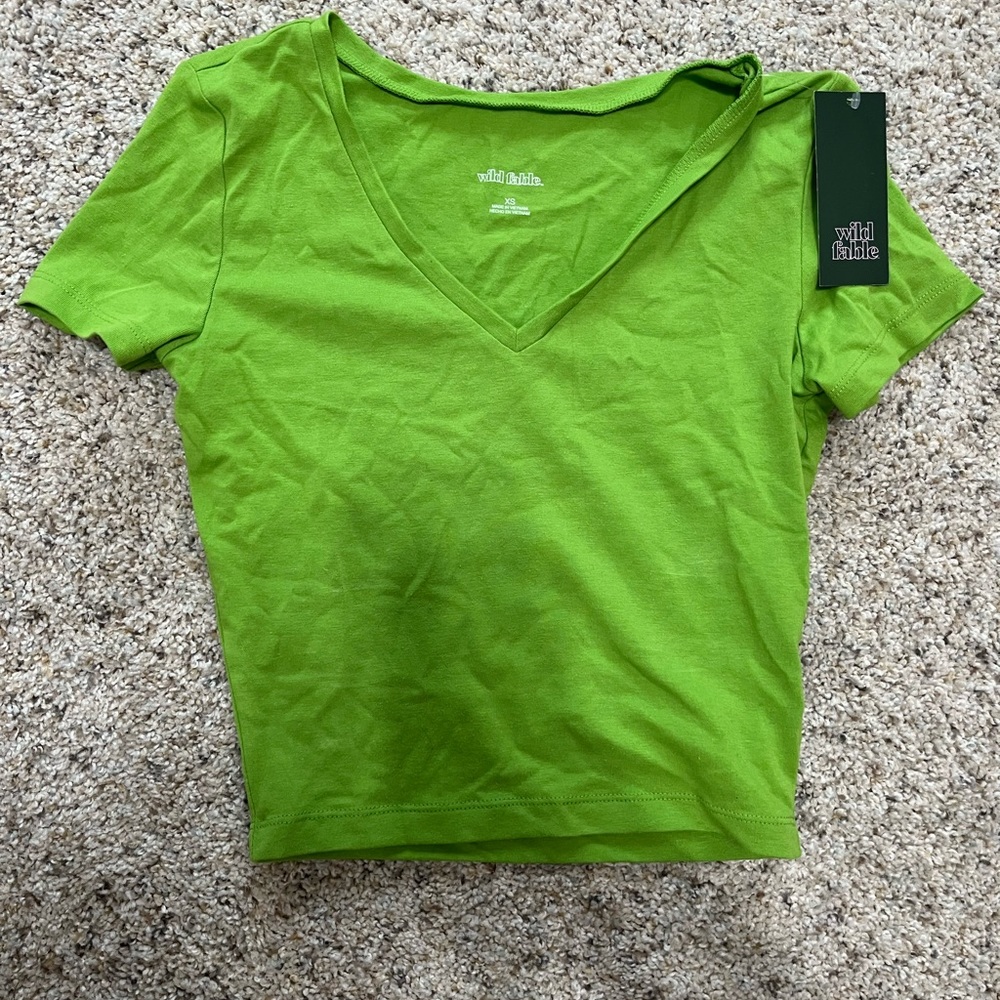 cute back to school crop shirt